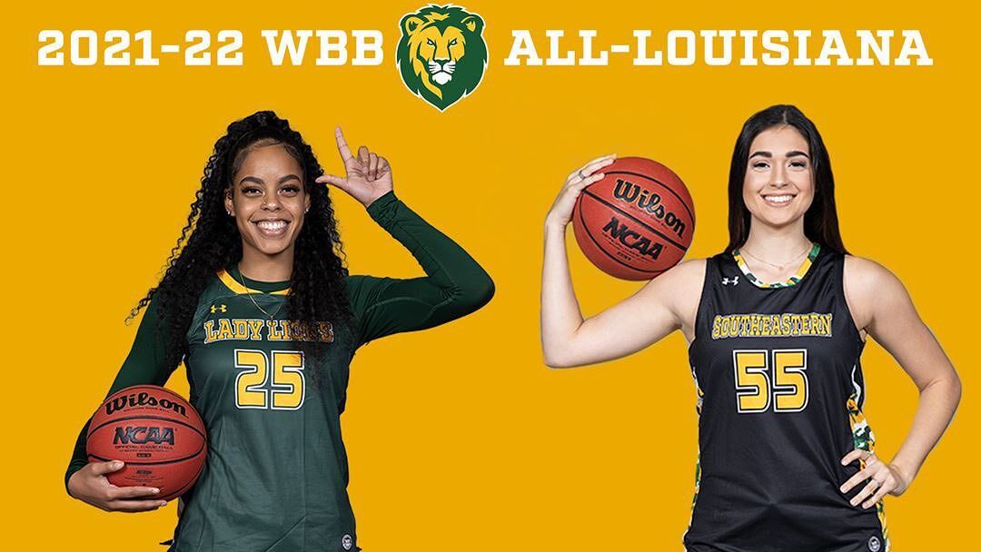 Williams, Giaratano represent Lions on 2021-22 All-Louisiana team
